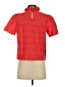 Free Assembly Red Short Sleeve Blouse Size S - photo 2