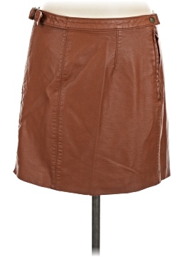 Free People Faux Leather Skirt (view 1)