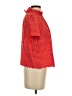 Free Assembly Red Short Sleeve Blouse Size S - photo 4