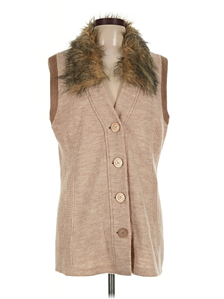 Pre-owned Tribal Wool Blazer Jacket In Tan