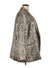 Nine West 100% Polyester Animal Print Multi Color Ivory Blazer Size XL - photo 4