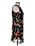 Cache 100% Rayon Print Black Casual Dress Size M - photo 4