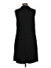 Theory Solid Black Casual Dress Size L - photo 2