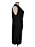 Theory Solid Black Casual Dress Size L - photo 4