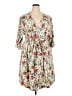 Vera Bradley Floral White Casual Dress Size 3XL - photo 1