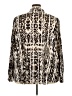Calvin Klein 100% Polyester Animal Print Ivory Long Sleeve Blouse Size 2X - photo 2