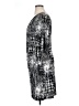 Apt. 9 Graphic Silver Cocktail Dress Size XL - photo 5