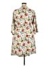 Vera Bradley Floral White Casual Dress Size 3XL - photo 2