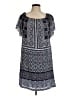 One September Paisley Blue Casual Dress Size M - photo 1