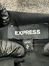 Express 100% Polyester Black Blazer Size M - photo 3