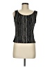 Xscape Black Sleeveless Top Size M - photo 1