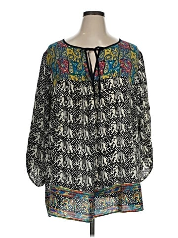 Tolani 3/4 Sleeve Blouse (view 1)