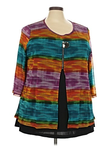 Calessa 3/4 Sleeve Blouse (view 1)
