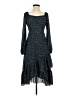 Shein 100% Polyester Blue Cocktail Dress Size XS - photo 1