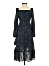 Shein 100% Polyester Blue Cocktail Dress Size XS - photo 2