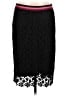Trina Turk 100% Polyester Stars Black Formal Skirt Size 10 - photo 1