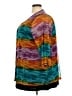 Calessa 100% Rayon Teal 3/4 Sleeve Blouse Size 3X - photo 5