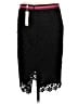 Trina Turk 100% Polyester Stars Black Formal Skirt Size 10 - photo 2