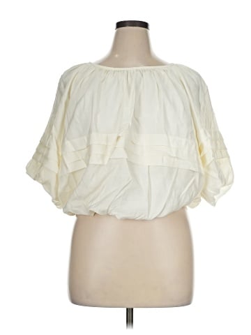 Maeve by Anthropologie 3/4 Sleeve Blouse (view 1)