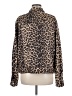 Vocal Animal Print Gold Tan Jacket Size M - photo 2