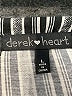 Derek Heart Stripes Gray Jumpsuit Size L - photo 4