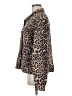 Vocal Animal Print Gold Tan Jacket Size M - photo 5