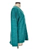 Title Nine Teal Long Sleeve Top Size L - photo 4