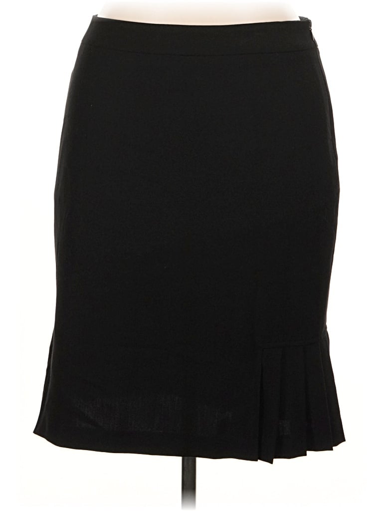 Pre-owned Studio By Tahari-levine Formal Skirt In Black
