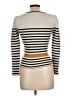 Mi ami 100% Polyester Ivory Long Sleeve Top Size L - photo 2