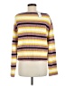 Ann Taylor Stripes Purple Pullover Sweater Size M - photo 2