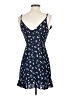 About Us 100% Rayon Stars Blue Cocktail Dress Size XS - photo 2
