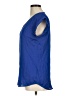 Express 100% Polyester Blue Short Sleeve Top Size M - photo 5
