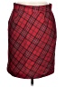 Gymboree Plaid Red Casual Skirt Size 6 - photo 1