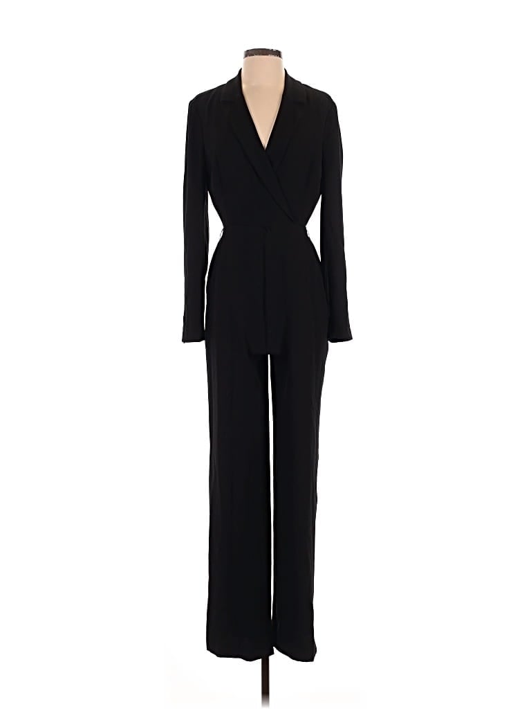 Pre-owned Bcbgmaxazria Jumpsuit In Black