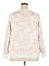 Peyton Jensen Paisley Ivory Pullover Sweater Size 3X - photo 2