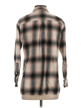 Madewell Flannel Oversized Ex-Boyfriend Shirt in Robson Plaid (view 2)