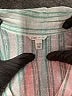 Cato Stripes Green 3/4 Sleeve Button-Down Shirt Size 18 - photo 7