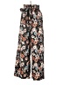 Shein Floral Black Casual Pants Size S - photo 1