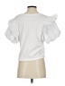 Zara White Short Sleeve Blouse Size S - photo 2