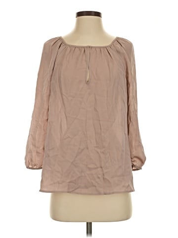 Joie 3/4 Sleeve Silk Top (view 1)
