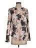 Talbots 100% Polyester Pink Long Sleeve Blouse Size XS - photo 1
