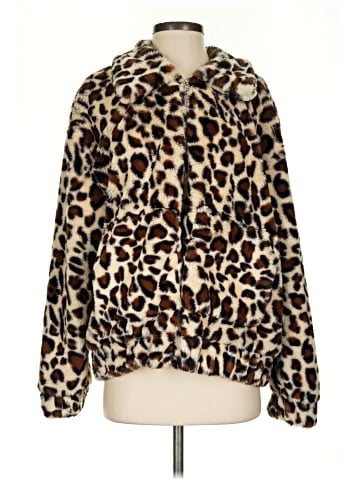 Crescent Faux Fur Jacket (view 1)