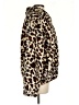 Crescent 100% Polyester Animal Print Brown Faux Fur Jacket Size S - photo 4