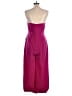 Express 100% Polyester Solid Burgundy Jumpsuit Size 10 - photo 2