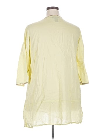 Venezia 3/4 Sleeve Button-Down Shirt (view 1)