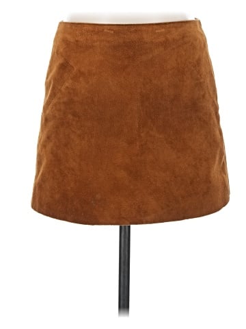 Forever 21 Leather Skirt (view 1)