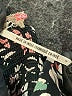 Assorted Brands Floral Black Cocktail Dress Size 0 - photo 4