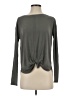 Splendid Gray Long Sleeve Top Size XS - photo 1