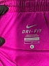 Nike 100% Polyester Purple Athletic Shorts Size L - photo 3
