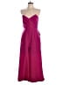 Express 100% Polyester Solid Burgundy Jumpsuit Size 10 - photo 1